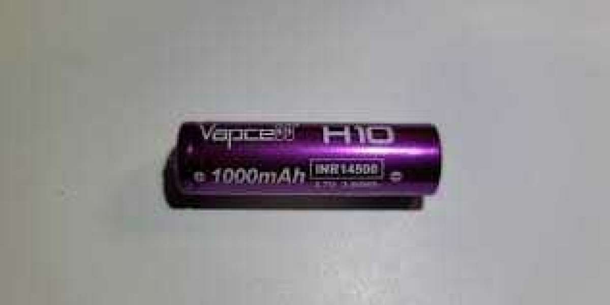 Unveiling the Power Behind Vapcell H10 14500 Purple/White 10A Flat Top 1000mAh Battery